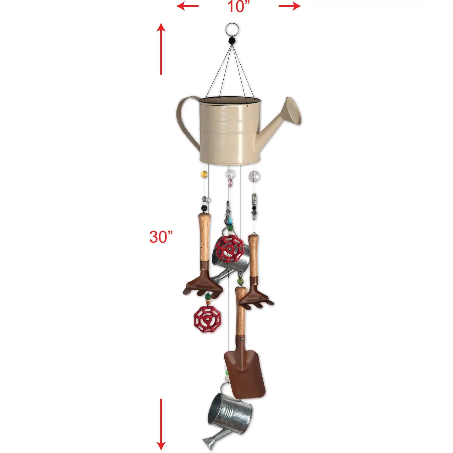 Gardening Time Wind Chime – Spring Garden Decor
